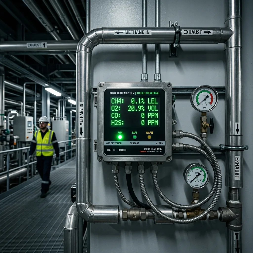 Détecteurs de gaz installation